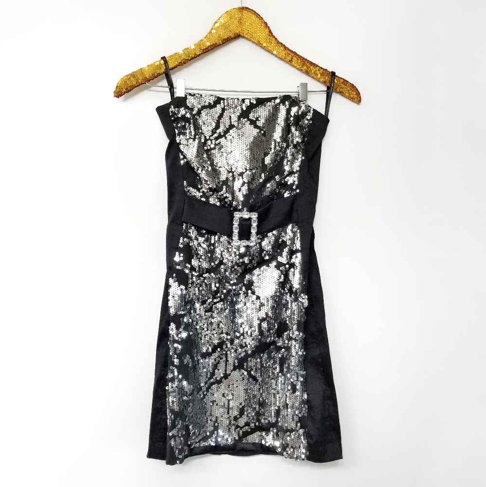 ✨SALE✨ Jessica McClintock Strapless Sequin Dress